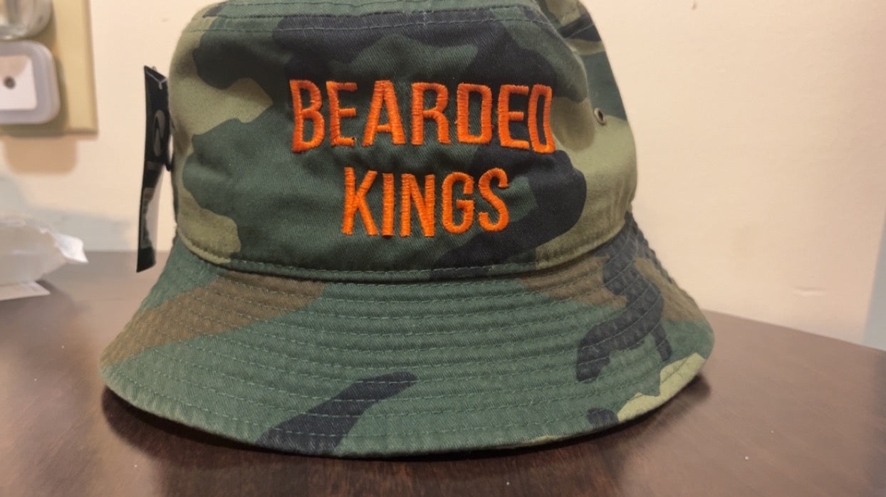 BEARDED KINGS Bucket Hats - Camo