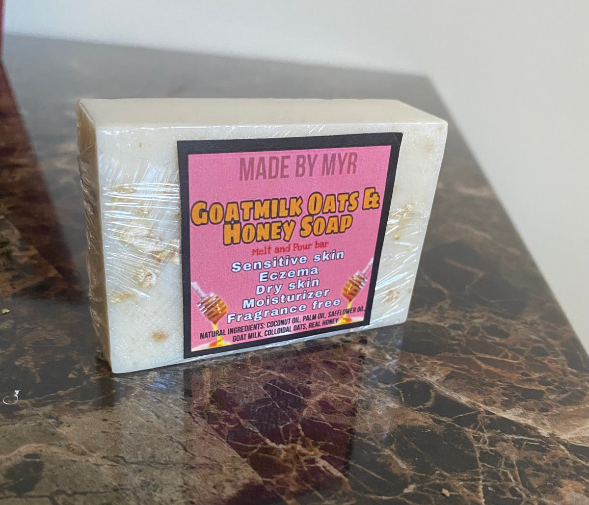 GoatMilk Oats & Honey Soap - Made By Myr