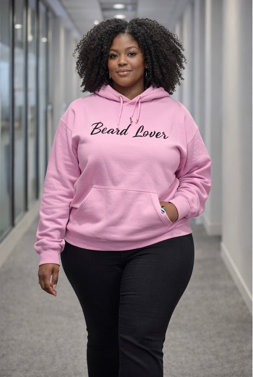 Ladies | Pink - Beard Lover Hoodie