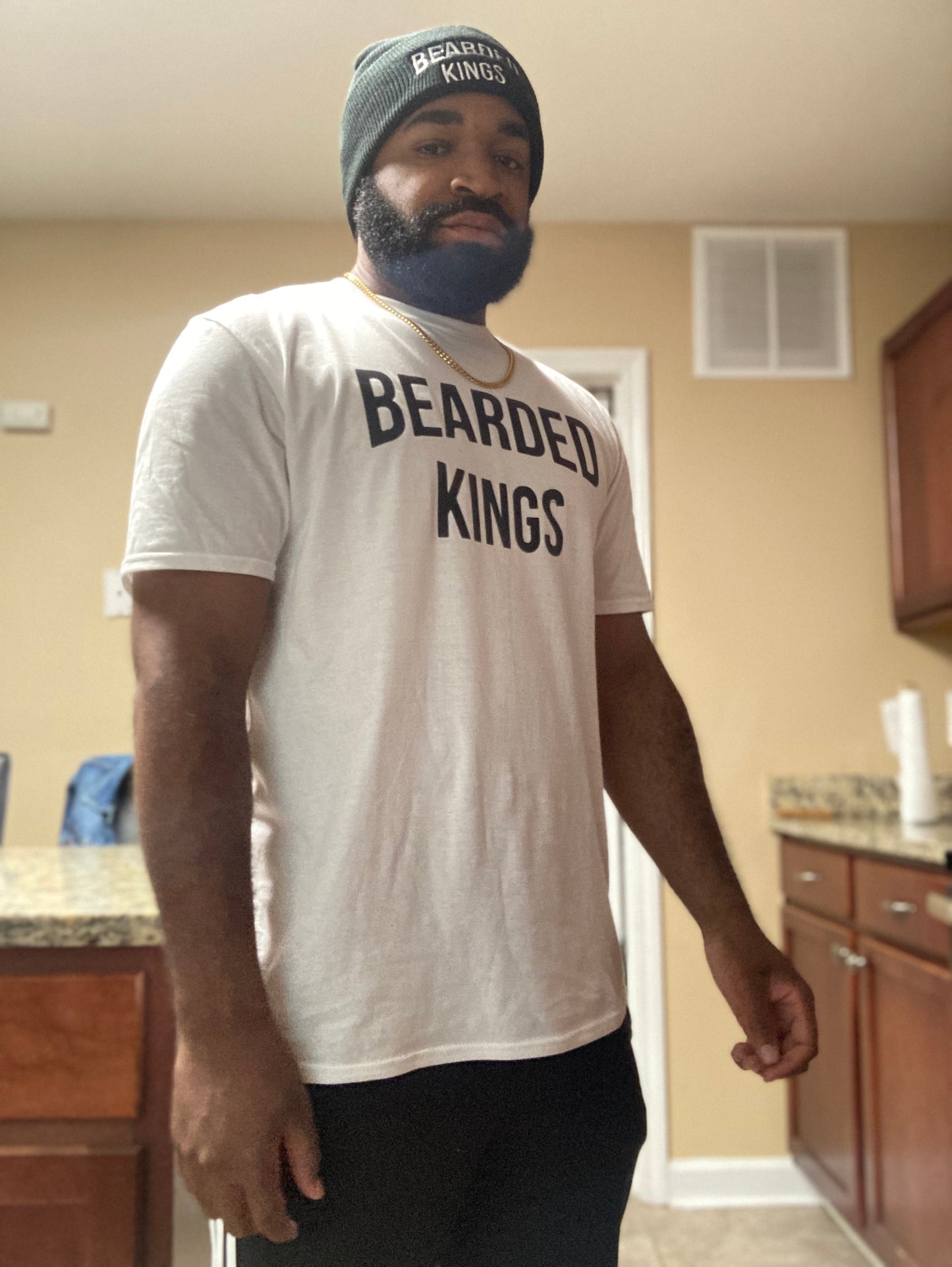 BEARDED KINGS SHIRTS - Classic White