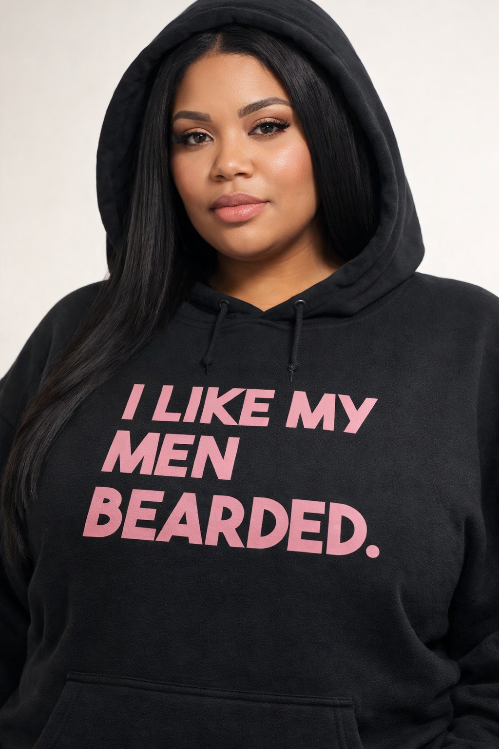 Ladies | I Like My Men Bearded Hoodies