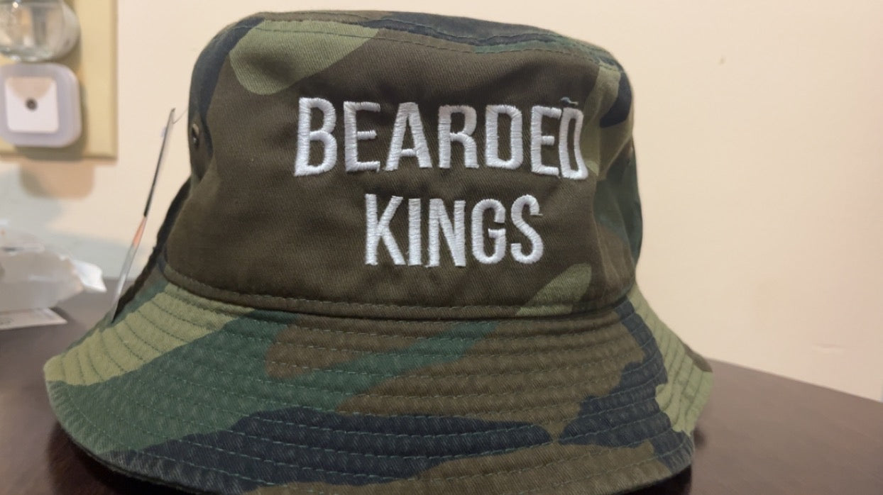 BEARDED KINGS Bucket Hats - Camo