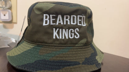 BEARDED KINGS Bucket Hats - Camo