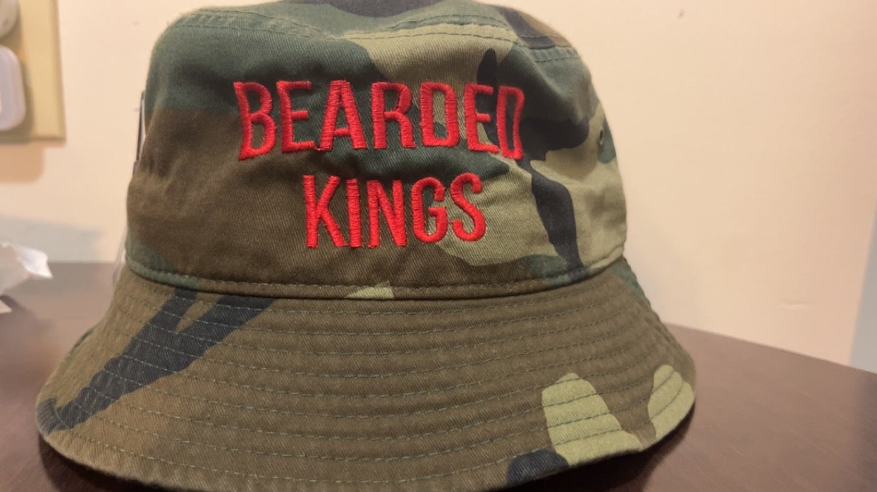 BEARDED KINGS Bucket Hats - Camo