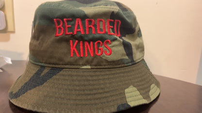 BEARDED KINGS Bucket Hats - Camo