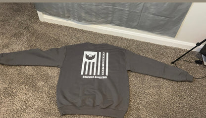 BEARDED KINGS SWEATSHIRTS | Beard Nation IV - Classic Charcoal