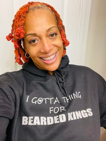 I Gotta Thing For Bearded Kings Hoodie